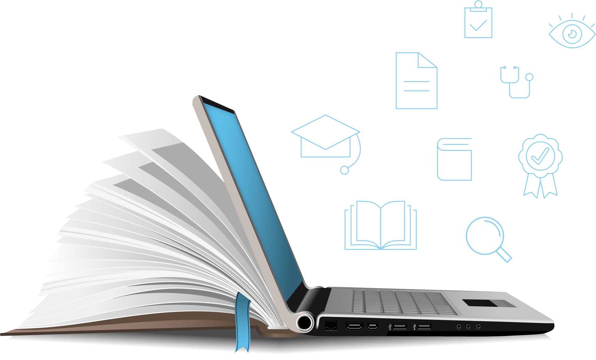 Educational resources laptop